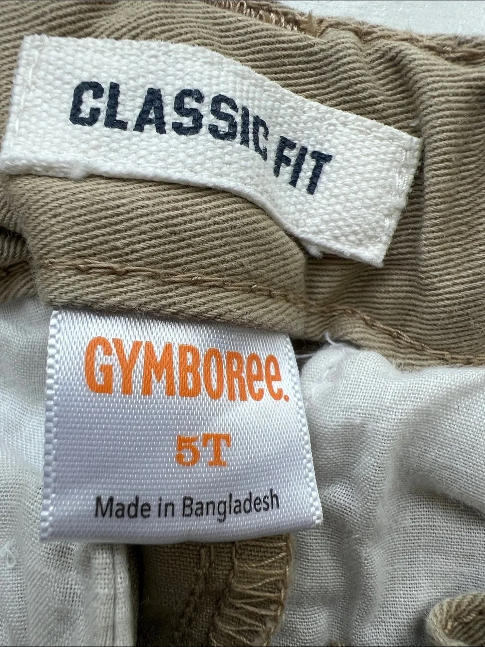 Gymboree Boys classic fit pants